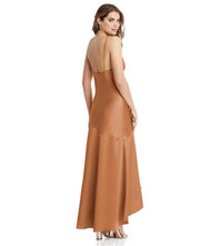 2020 Lovely Asymmetrical Drop Waist High-Low Slip Dress - Devon - Chicago Bridal Store Company