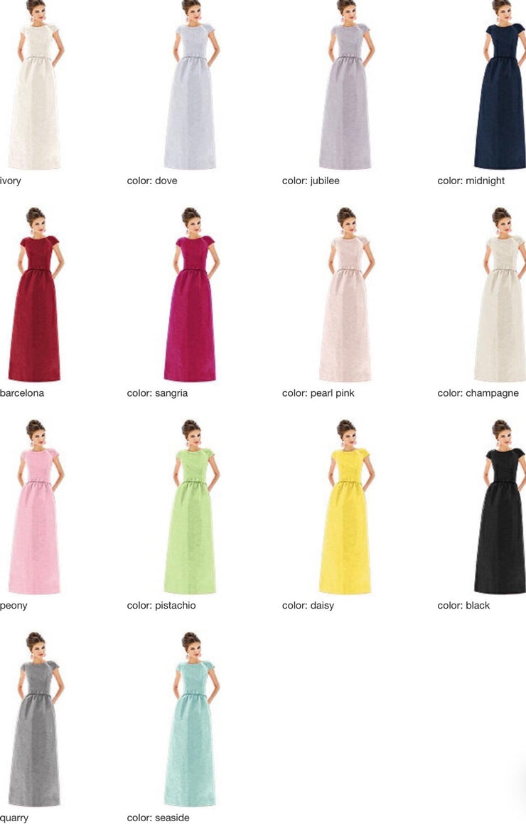 AlfredSung Dress D522 - Chicago Bridal Store Company
